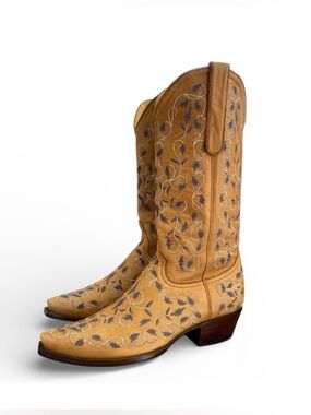 Old Gringo Embroidered Cowgirl Boot Luxury Leather Coachella Festival Western